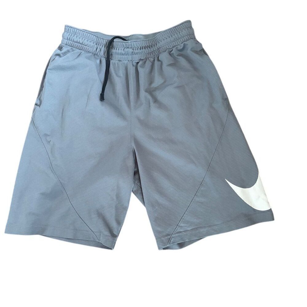 Nike Men's Gray Dri-FIT Athletic Shorts Size L Casual Summer